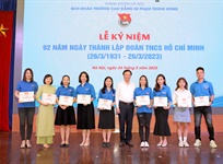 Lễ  kỷ niệm 92 năm thành lập Đoàn TNCS Hồ Chí Minh (26/3/1931 - 26/3/2023), tuyên dương “Cán bộ Đoàn tiêu biểu các cấp năm 2022” và tổng kết Hội thao sinh viên năm 2023